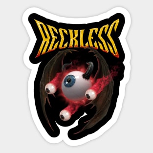 reckless Sticker